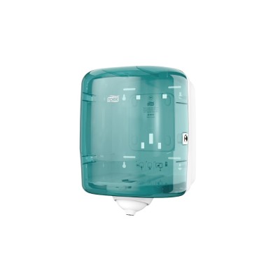 Adagoló belsőmagos kéztörlőhöz műanyag fali Performance Reflex M4 Tork_473180 türkiz/fehér
