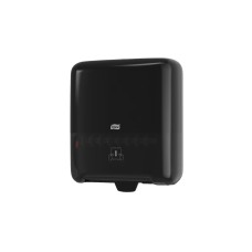 Adagoló tekercses kéztörlőhöz műanyag fali Elevation Matic H1 Tork_551008 fekete