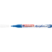 Akril marker 1-2mm, Edding 5300 kék