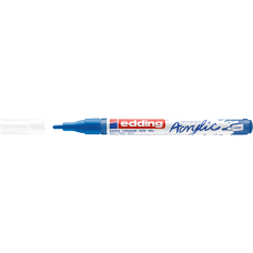 Akril marker 1-2mm, Edding 5300 kék