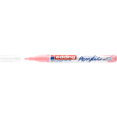 Akril marker 1-2mm, Edding 5300 mályva