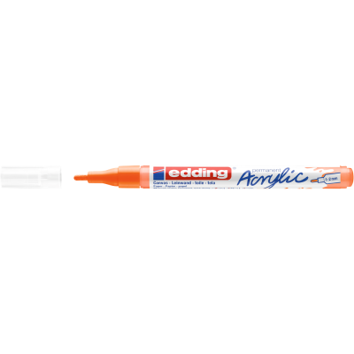 Akril marker 1-2mm, Edding 5300 neon narancssárga
