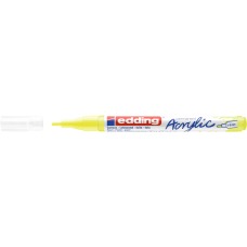 Akril marker 1-2mm, Edding 5300 neon sárga