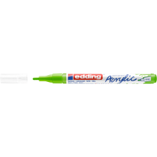 Akril marker 1-2mm, Edding 5300 sárgászöld