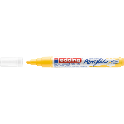 Akril marker 2-3mm, Edding 5100 citromsárga
