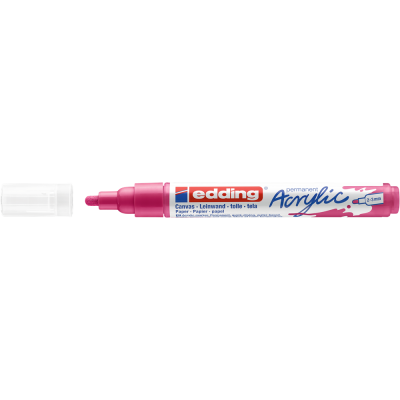 Akril marker 2-3mm, Edding 5100 magenta