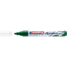 Akril marker 2-3mm, Edding 5100 moha zöld