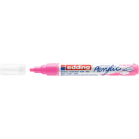 Akril marker 2-3mm, Edding 5100 neon rózsaszín