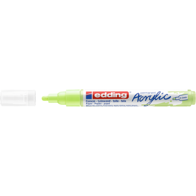 Akril marker 2-3mm, Edding 5100 pasztellzöld