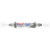 Akril marker 2-3mm, és 5-10mm, 3D kétvégű Edding 5400 antracit