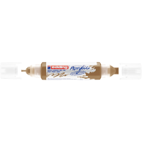 Akril marker 2-3mm, és 5-10mm, 3D kétvégű Edding 5400 arany