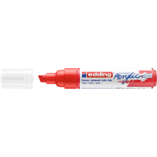 Akril marker 5-10mm, Edding 5000 piros