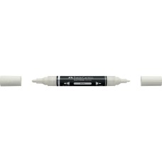 Akril marker kétvégű MULTIMARK 101 Faber-Castell fehér