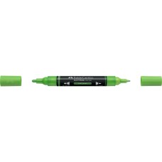 Akril marker kétvégű MULTIMARK 112 Faber-Castell levélzöld