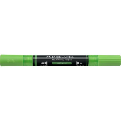 Akril marker kétvégű MULTIMARK 112 Faber-Castell levélzöld