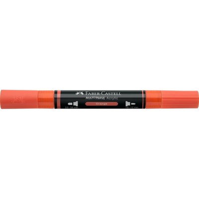 Akril marker kétvégű MULTIMARK 115 Faber-Castell narancs
