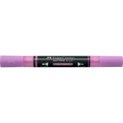 Akril marker kétvégű MULTIMARK 119 Faber-Castell világos magenta