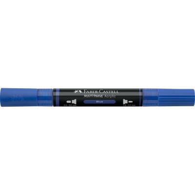 Akril marker kétvégű MULTIMARK 120 Faber-Castell kék Akril marker kétvégű MULTIMARK 120 Faber-Castell kék