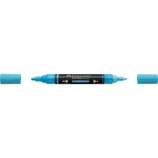 Akril marker kétvégű MULTIMARK 148 Faber-Castell jégkék