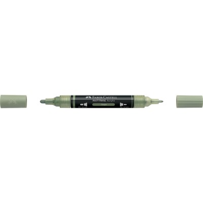 Akril marker kétvégű MULTIMARK 172 Faber-Castell zsályazöld