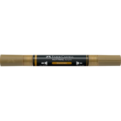 Akril marker kétvégű MULTIMARK 178 Faber-Castell kávé barna Akril marker kétvégű MULTIMARK 178 Faber-Castell kávé barna