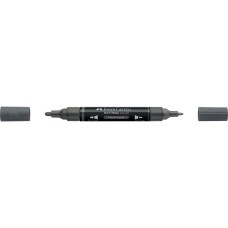 Akril marker kétvégű MULTIMARK 181 Faber-Castell Payne-szürke