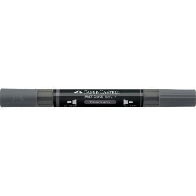 Akril marker kétvégű MULTIMARK 181 Faber-Castell Payne-szürke Akril marker kétvégű MULTIMARK 181 Faber-Castell Payne-szürke