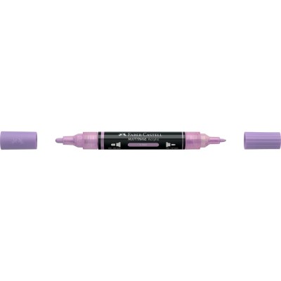 Akril marker kétvégű MULTIMARK 239 Faber-Castell lila