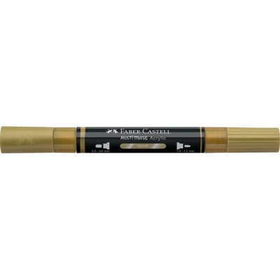 Akril marker kétvégű MULTIMARK 250 Faber-Castell arany Akril marker kétvégű MULTIMARK 250 Faber-Castell arany