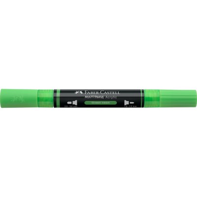 Akril marker kétvégű MULTIMARK 257 Faber-Castell neon zöld Akril marker kétvégű MULTIMARK 257 Faber-Castell neon zöld