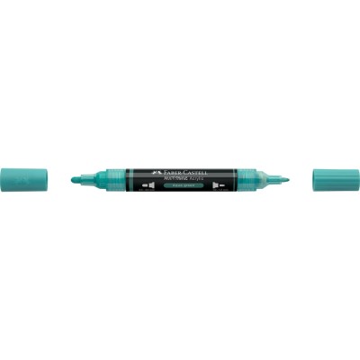 Akril marker kétvégű MULTIMARK 276 Faber-Castell víz zöld