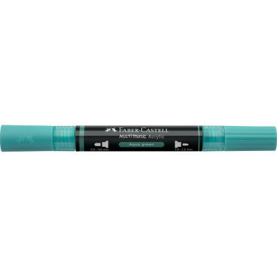 Akril marker kétvégű MULTIMARK 276 Faber-Castell víz zöld Akril marker kétvégű MULTIMARK 276 Faber-Castell víz zöld