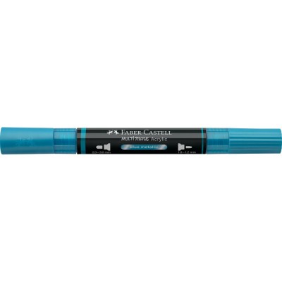 Akril marker kétvégű MULTIMARK 292 Faber-Castell metál kék Akril marker kétvégű MULTIMARK 292 Faber-Castell metál kék