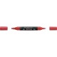 Akril marker kétvégű MULTIMARK 296 Faber-Castell metál piros