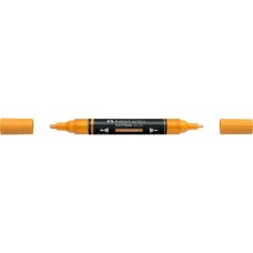 Akril marker kétvégű MULTIMARK 309 Faber-Castell világos narancs
