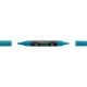 Akril marker kétvégű MULTIMARK 313 Faber-Castell türkiz