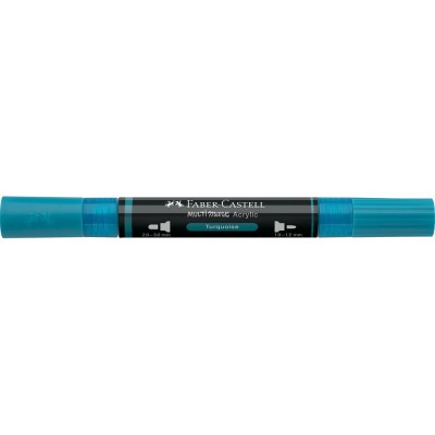 Akril marker kétvégű MULTIMARK 313 Faber-Castell türkiz Akril marker kétvégű MULTIMARK 313 Faber-Castell türkiz