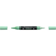 Akril marker kétvégű MULTIMARK 412 Faber-Castell mentazöld