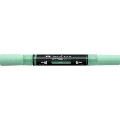 Akril marker kétvégű MULTIMARK 412 Faber-Castell mentazöld