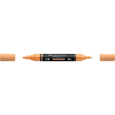 Akril marker kétvégű MULTIMARK 416 Faber-Castell barack