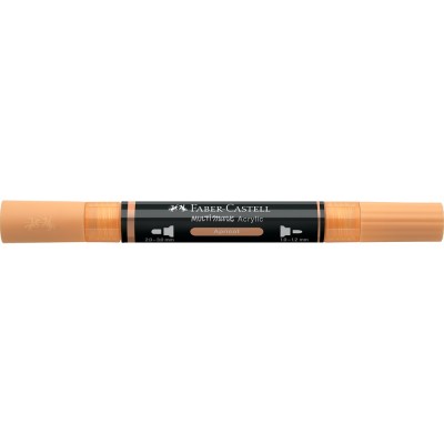 Akril marker kétvégű MULTIMARK 416 Faber-Castell barack