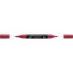 Akril marker kétvégű MULTIMARK 433 Faber-Castell piros bogyó