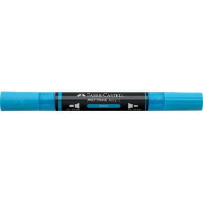 Akril marker kétvégű MULTIMARK 448 Faber-Castell azúrkék Akril marker kétvégű MULTIMARK 448 Faber-Castell azúrkék