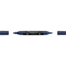 Akril marker kétvégű MULTIMARK 450 Faber-Castell indigókék