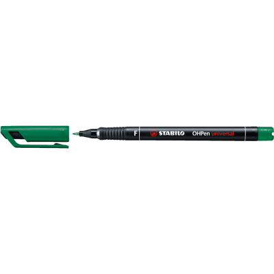 Alkoholos marker 0,7mm, STABILO OHPen F zöld