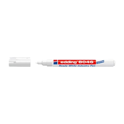 Alkoholos marker 1-3mm, kerek 8046 Edding fehér