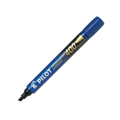 Alkoholos marker 1,5-4mm, vágott hegyű, Pilot 400 large kék
