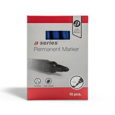 Alkoholos marker 3mm, kerek végű A-series kék Alkoholos marker 3mm, kerek végű A-series kék
