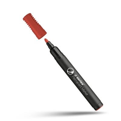 Alkoholos marker 3mm, kerek végű A-series piros Alkoholos marker 3mm, kerek végű A-series piros
