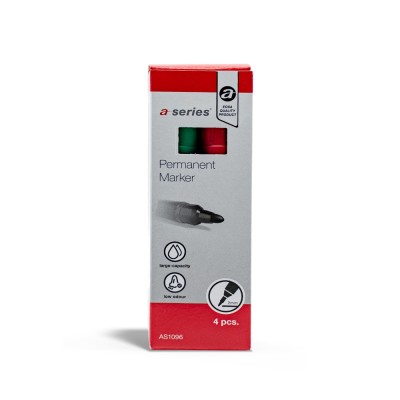 Alkoholos marker készlet, 3mm, kerek hegyű 4-es készlet A-series Alkoholos marker készlet, 3mm, kerek hegyű 4-es készlet A-series
